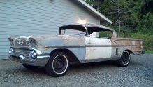 Old Chevy or Pontiac cars or parts
